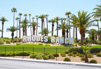 Rhodes Ranch Neighborhood Gated Golf Course Community Las Vegas
